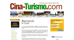 Desktop Screenshot of cina-turismo.com