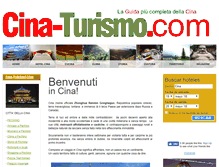 Tablet Screenshot of cina-turismo.com